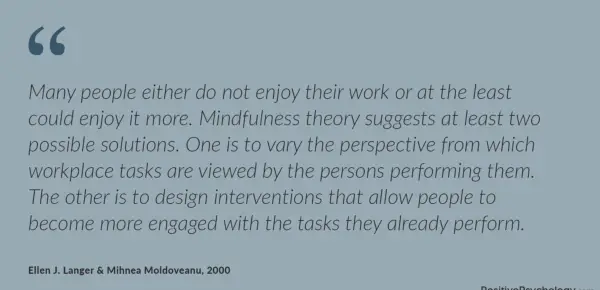 Present moment experience