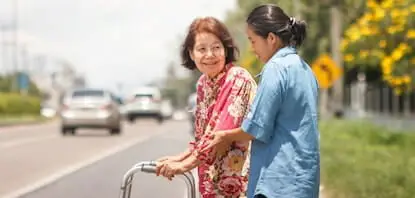 approached by a stranger for help