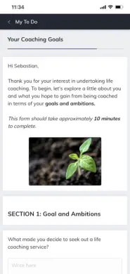 Quenza Goal Visualization