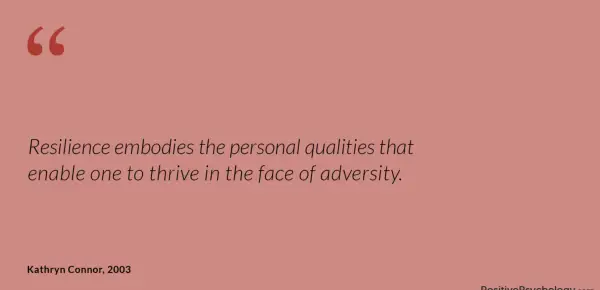 Connor and Davidson Quote