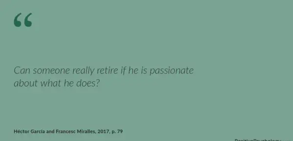 Can someone really retire