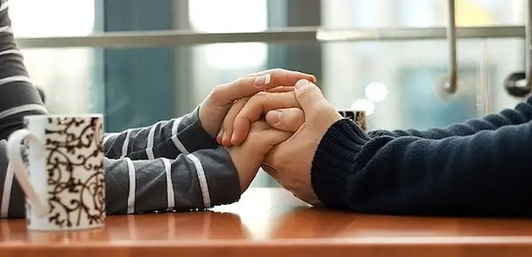 couple holding hands narrative therapy