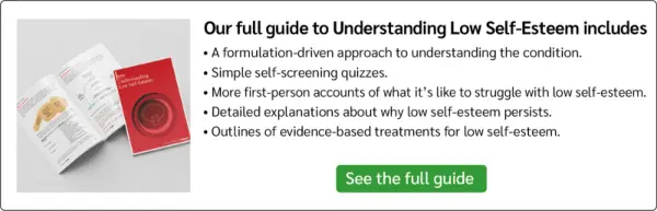 Understanding Low Self Esteem CBT Psychoeducation Guide