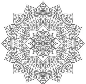 Resilience Mandala Worksheet