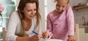 Parents help with goal setting
