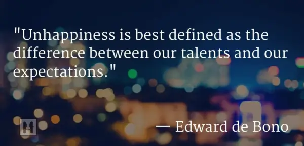 Edward de Bono Positive Psychology Quotes