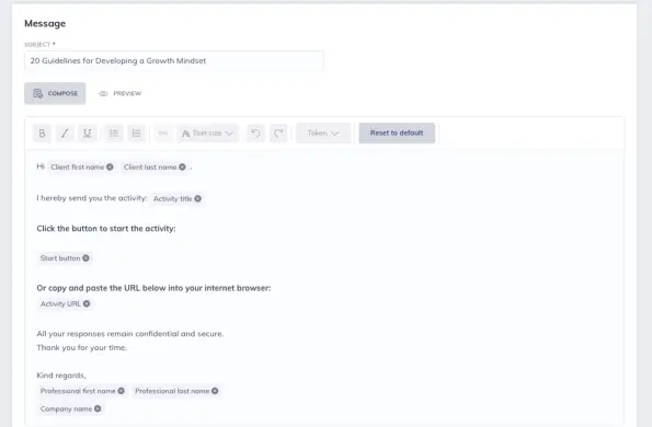 How to send homework