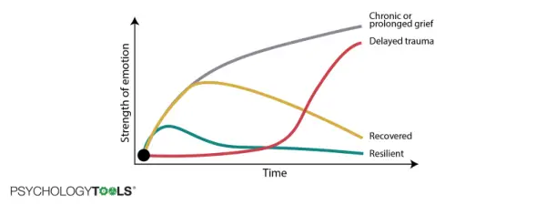 Trajectories of grief